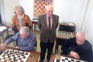 В «Аристократии ума» ветераны готовились к шахматному фестивалю