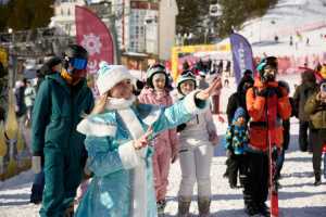 Горнолыжные курорты Северного Кавказа в новогодние праздники посетили более 100 тысяч туристов