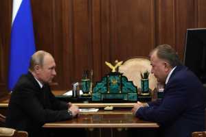 Встреча Путина с Махмуд-Али Калиматовым