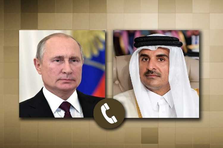 Владимир Путин поздравил Эмира Катара со стартующим в его стране чемпионатом мира по футболу