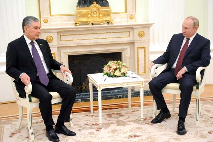 Путин с Бердымухамедовым обменялись благодарностями