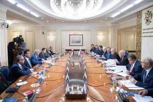 Российские сенаторы провели переговоры с членами Палаты представителей Арабской Республики Египет